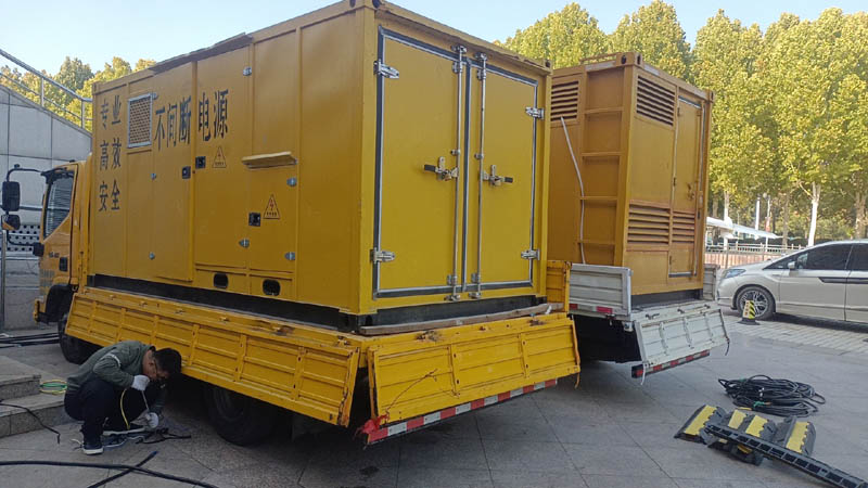 靖宇柴油发电机组和UPS电源配合使用时的注意事项